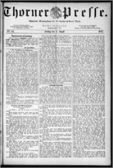 Thorner Presse 1883, Nro. 116 wersja I