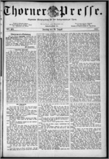 Thorner Presse 1883, Nro. 124