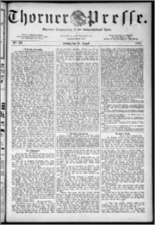 Thorner Presse 1883, Nro. 128