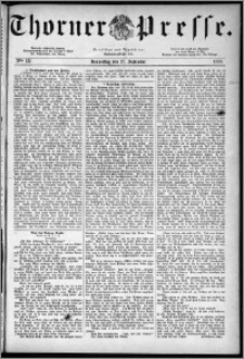 Thorner Presse 1883, Nro. 151