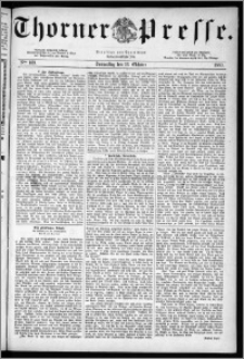 Thorner Presse 1883, Nro. 169