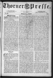 Thorner Presse 1883, Nro. 186