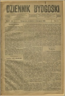 Dziennik Bydgoski, 1909.11.21, R.2, nr 263