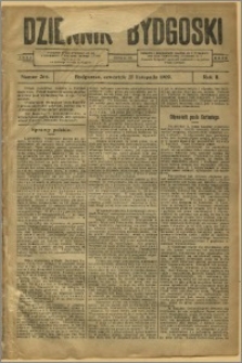 Dziennik Bydgoski, 1909.11.25, R.2, nr 266