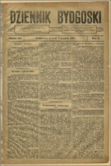 Dziennik Bydgoski, 1909.12.07, R.2, nr 276