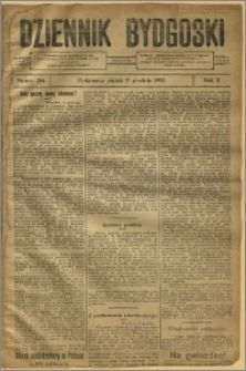 Dziennik Bydgoski, 1909.12.17, R.2, nr 284