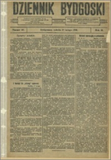 Dziennik Bydgoski, 1910.02.19, R.3, nr 40