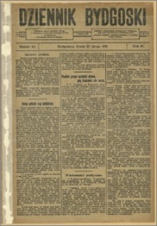 Dziennik Bydgoski, 1911.02.22, R.4, nr 43