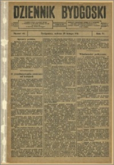 Dziennik Bydgoski, 1911.02.25, R.4, nr 46