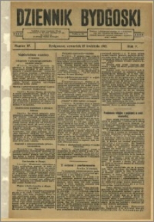 Dziennik Bydgoski, 1912.04.17, R.5, nr 87