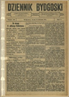 Dziennik Bydgoski, 1912.08.21, R.5, nr 189