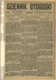 Dziennik Bydgoski, 1912.09.22, R.5, nr 217