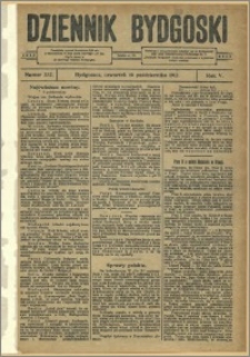 Dziennik Bydgoski, 1912.10.10, R.5, nr 232
