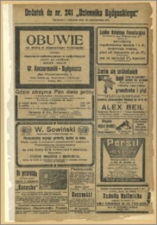 Dziennik Bydgoski, 1912.10.20, R.5, nr 241 Dodatek