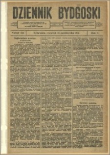Dziennik Bydgoski, 1912.10.24, R.5, nr 244