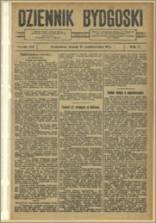 Dziennik Bydgoski, 1912.10.25, R.5, nr 245