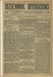 Dziennik Bydgoski, 1912.12.12, R.5, nr 284