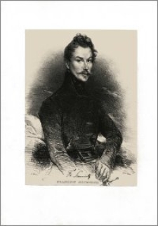 François Szemioth (portret do pasa z facsimile podpisu)