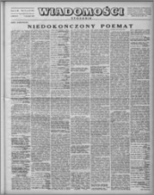 Wiadomości, R. 6, nr 49 (297), 1951