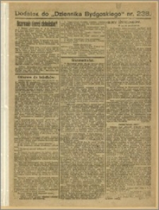 Dziennik Bydgoski, 1920, R.13, nr 238 Dodatek