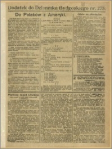 Dziennik Bydgoski, 1920, R.13, nr 275 Dodatek