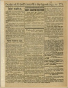 Dziennik Bydgoski, 1920, R.13, nr 278 Dodatek II