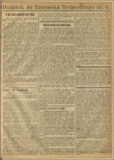 Dziennik Bydgoski, 1921, R.14, nr 16 Dodatek