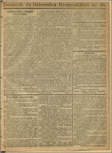 Dziennik Bydgoski, 1921, R.14, nr 58 Dodatek