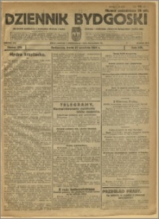 Dziennik Bydgoski, 1921, R.14, nr 216