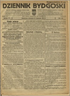 Dziennik Bydgoski, 1921, R.14, nr 273