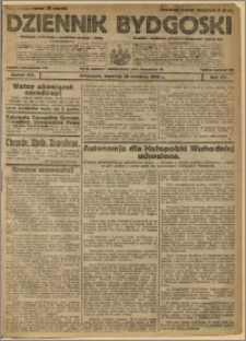 Dziennik Bydgoski, 1922, R.15, nr 215