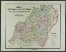 Mapa drogowa i turystyczna województwa wileńskiego