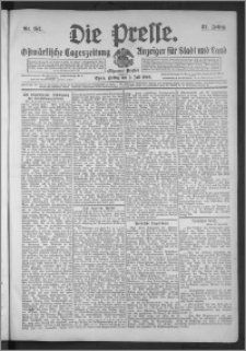 Die Presse 1909, Jg. 27, Nr. 152 Zweites Blatt