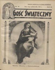 Gość Świąteczny 1934.10.14 R. XXXVIII nr 41