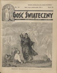 Gość Świąteczny 1934.10.21 R. XXXVIII nr 42