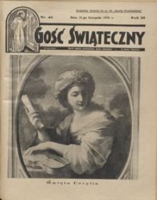 Gość Świąteczny 1934.11.18 R. XXXVIII nr 46