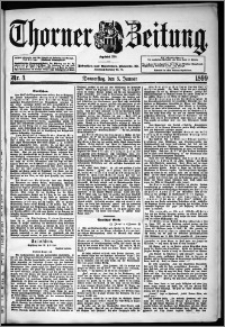 Thorner Zeitung 1899, Nr. 4