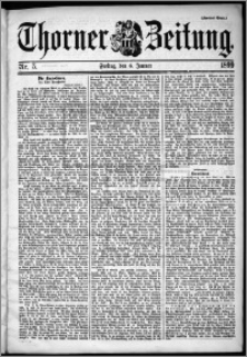 Thorner Zeitung 1899, Nr. 5 Zweites Blatt