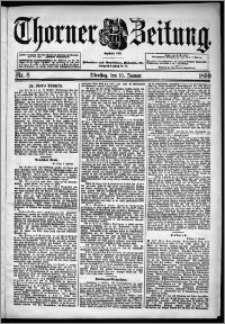 Thorner Zeitung 1899, Nr. 8