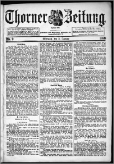 Thorner Zeitung 1899, Nr. 9