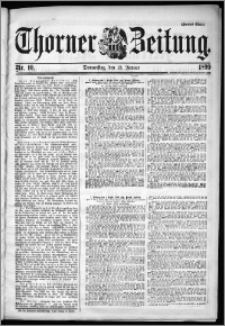 Thorner Zeitung 1899, Nr. 10 Zweites Blatt