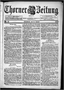 Thorner Zeitung 1899, Nr. 12