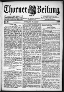 Thorner Zeitung 1899, Nr. 17