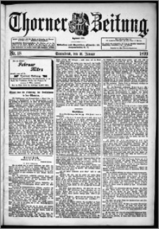 Thorner Zeitung 1899, Nr. 18
