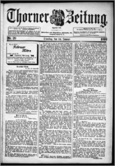 Thorner Zeitung 1899, Nr. 20