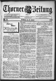 Thorner Zeitung 1899, Nr. 21