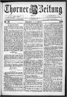 Thorner Zeitung 1899, Nr. 30