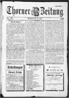 Thorner Zeitung 1899, Nr. 69 Zweites Blatt