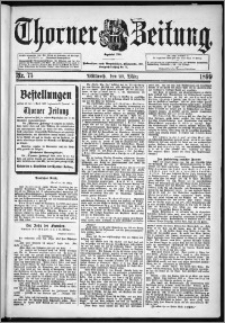 Thorner Zeitung 1899, Nr. 75