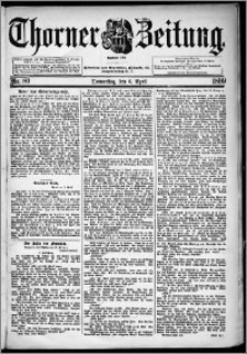 Thorner Zeitung 1899, Nr. 80